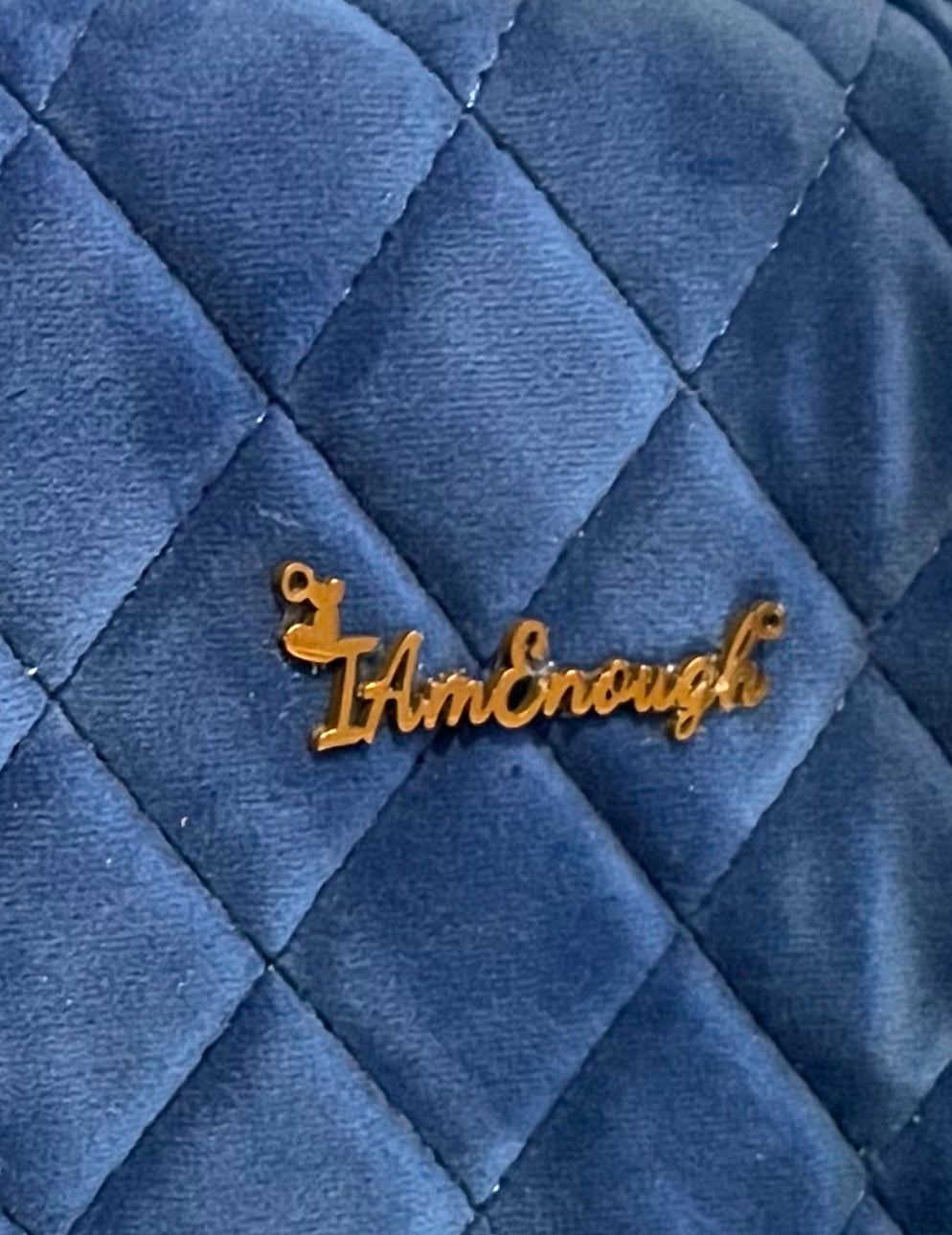 The Already Her – “I Am Enough” Velvet Crossbody