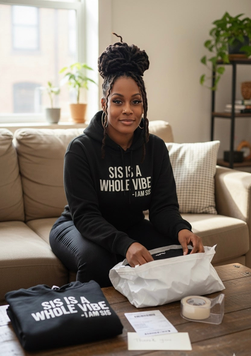 “I AM SIS” – The Rebuild & Rise Hoodie