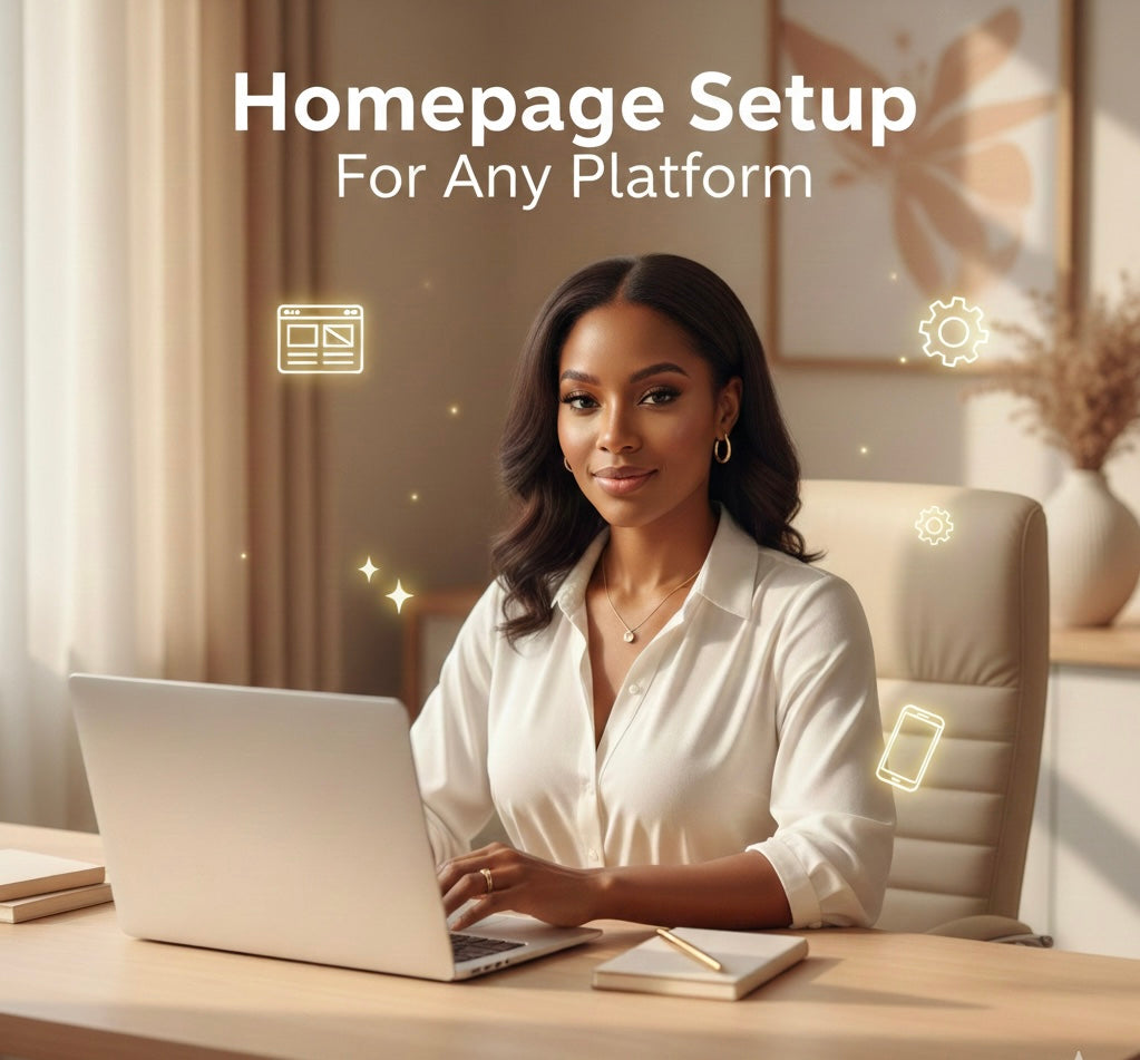 Homepage Setup (Any Platform)
